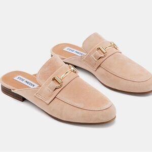 Steve Madden Kandi camel suede mules
